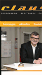 Mobile Screenshot of claus.ch
